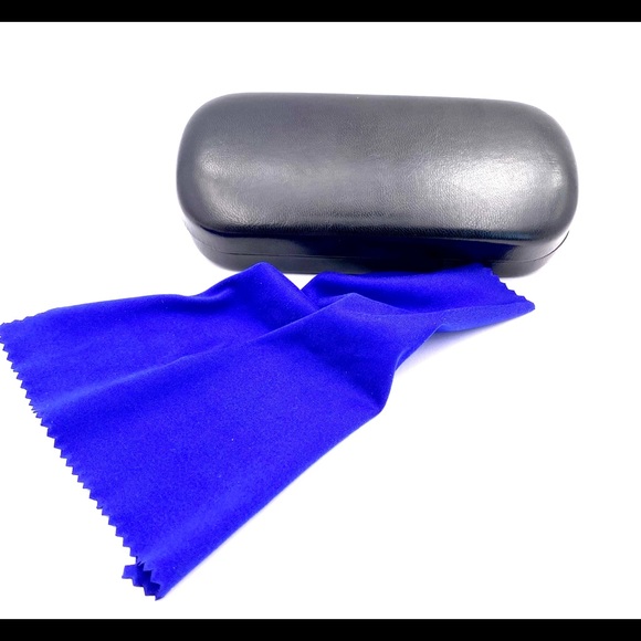 Black Versace Women's Glasses - Black Frame & Gunmetal Silver - Picture 9 of 13